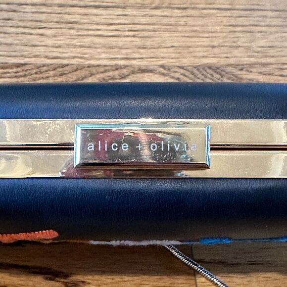 Alice + Olivia “Time Out” Shirley Embroidered Clutch - Picture 11 of 11